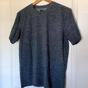 Hill City Merino heather gray tee, size M